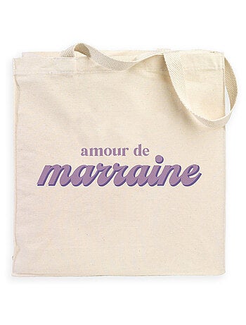 Totebag AMOUR DE MARRAINE