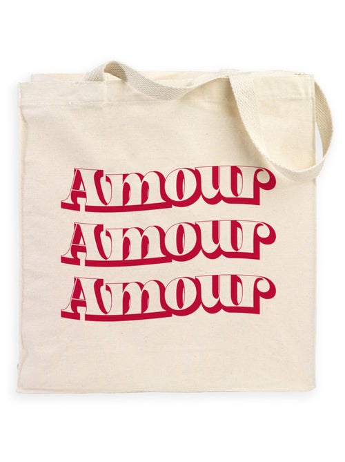 Totebag AMOUR FACE - Kiabi Totebag AMOUR FACE - Kiabi