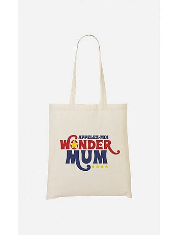 Totebag APPELEZ-MOI WONDER MUM