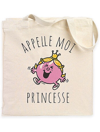 Totebag APPELLE MOI PRINCESSE