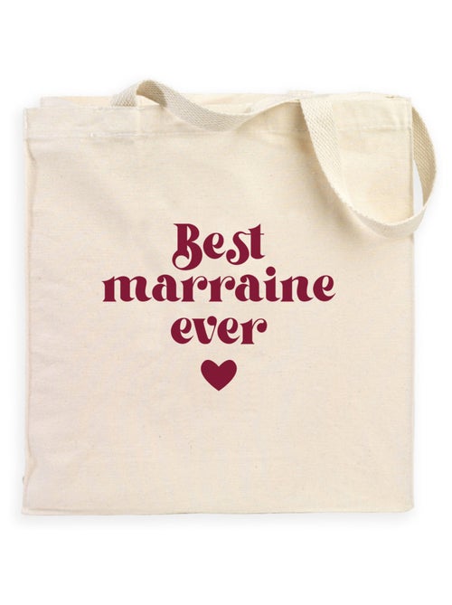 Totebag BEST MARRAINE - Kiabi Totebag BEST MARRAINE - Kiabi
