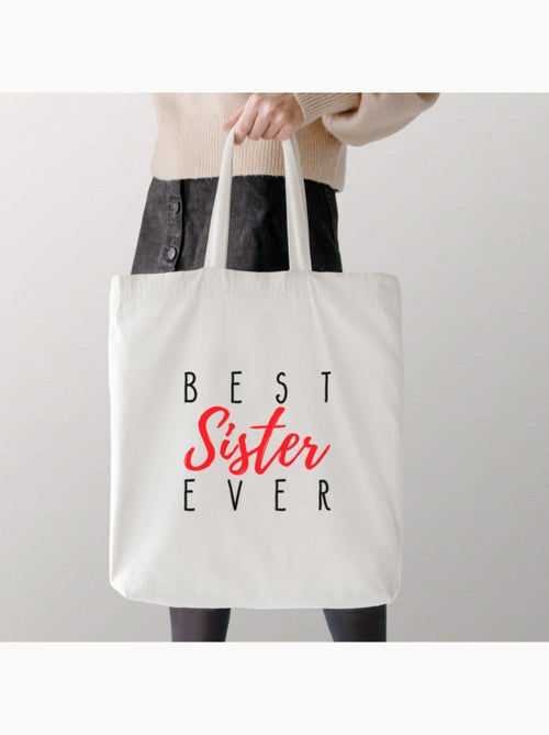 Totebag BEST SISTER EVER - Kiabi Totebag BEST SISTER EVER - Kiabi