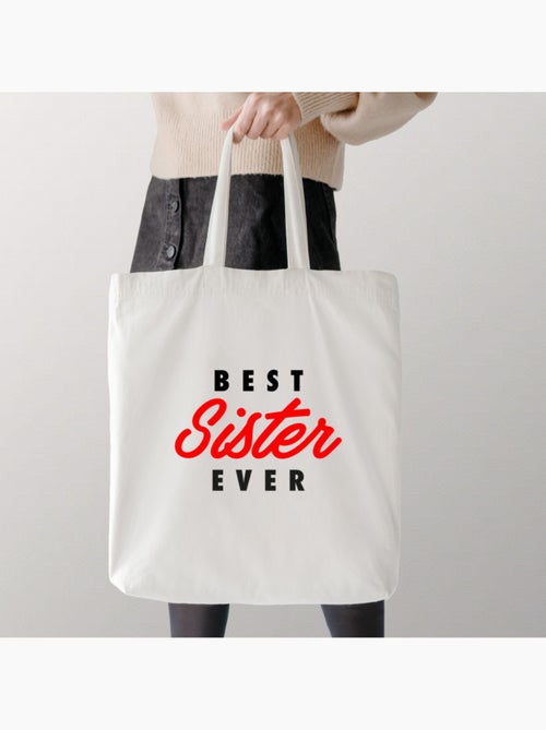 Totebag BEST SISTER EVER - Kiabi Totebag BEST SISTER EVER - Kiabi