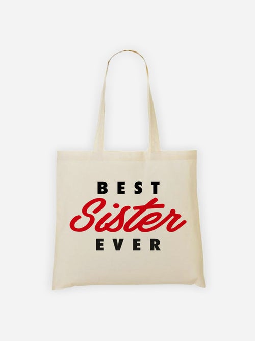 Totebag BEST SISTER EVER - Kiabi Totebag BEST SISTER EVER - Kiabi