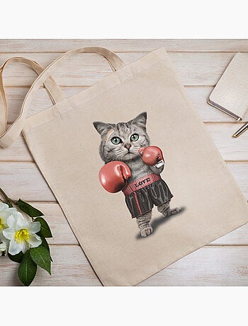 Totebag BOXING CAT