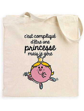 Totebag C'EST COMPLIQUÉ D'ÊTRE UNE PRINCESSE