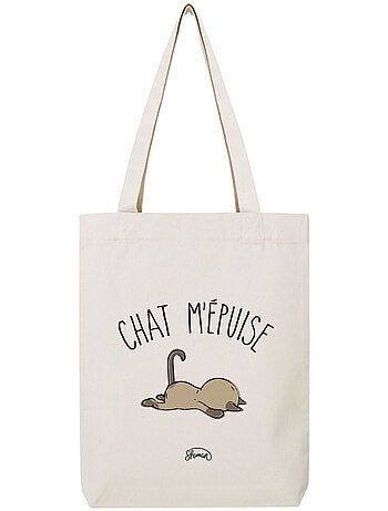 Totebag CHAT M'EPUISE