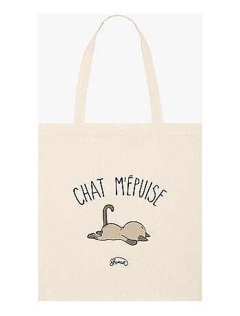 Totebag CHAT M'EPUISE