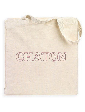 Totebag CHATON ROSE