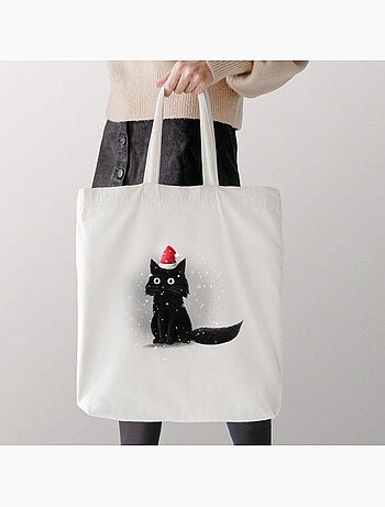 Totebag CHRISTMAS CAT