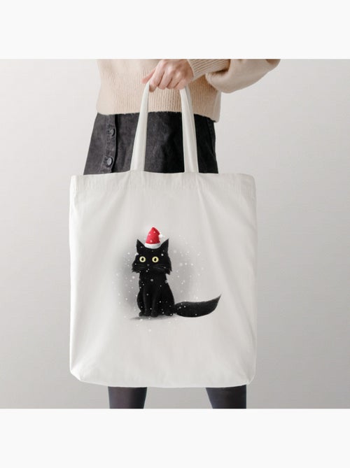 Totebag CHRISTMAS CAT - Kiabi Totebag CHRISTMAS CAT - Kiabi