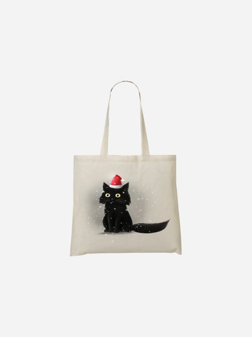 Totebag CHRISTMAS CAT - Kiabi Totebag CHRISTMAS CAT - Kiabi