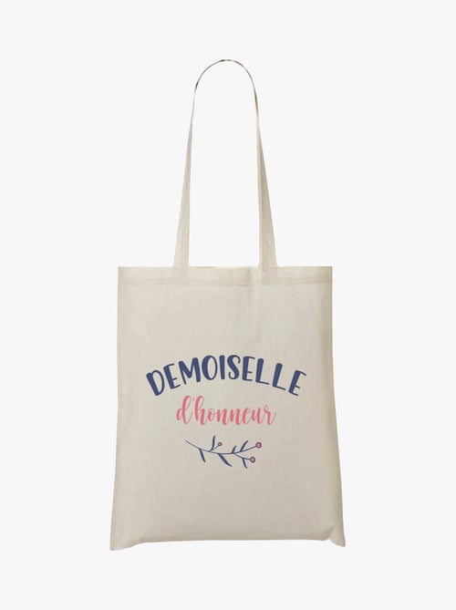 Totebag DEMOISELLE D'HONNEUR - Kiabi Totebag DEMOISELLE D'HONNEUR - Kiabi