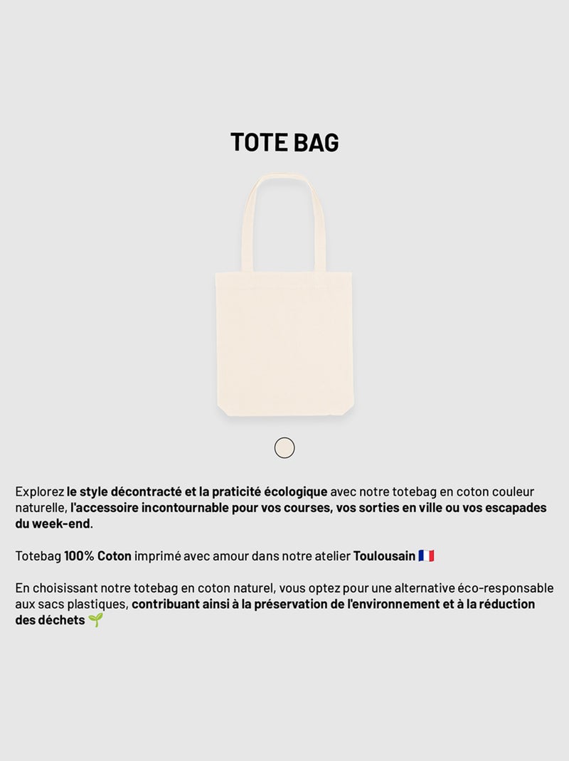 Totebag DUCK BOUEE Beige - Kiabi