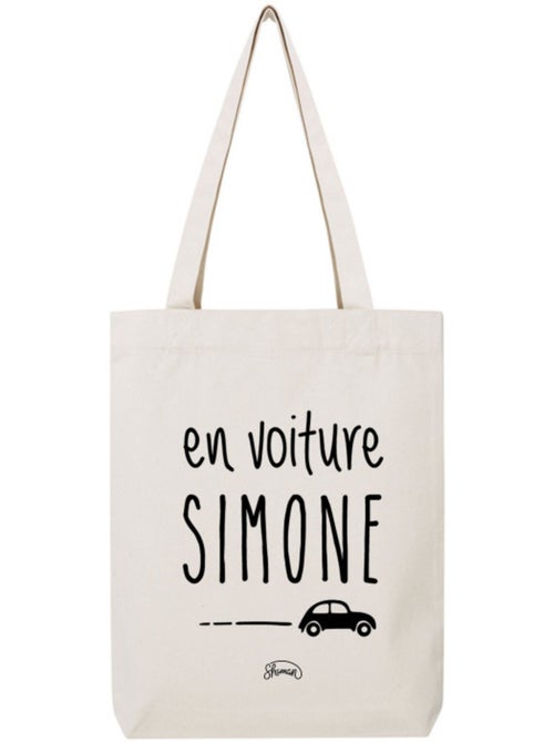 Totebag EN VOITURE SIMONE - Kiabi Totebag EN VOITURE SIMONE - Kiabi