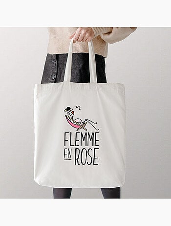 Totebag FLEMME EN ROSE