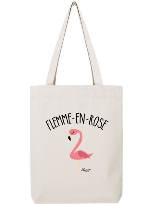 Totebag FLEMME EN ROSE - Kiabi Totebag FLEMME EN ROSE - Kiabi