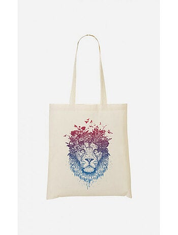 Totebag FLORAL LION