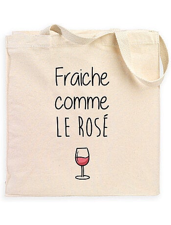 Totebag FRAÎCHE COMME LE ROSÉ