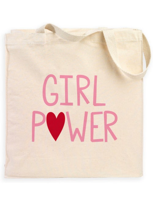 Totebag GIRL POWER MPT - Kiabi Totebag GIRL POWER MPT - Kiabi
