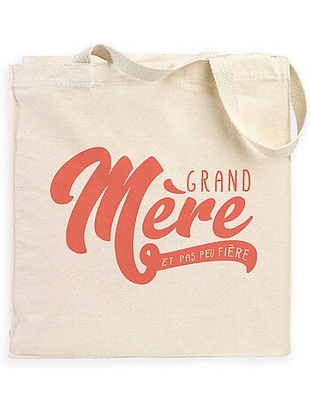 Totebag GRAND MÈRE ET PAS PEU FIÈRE