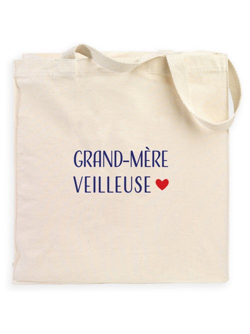 Totebag GRAND-MÈRE VEILLEUSE - Kiabi Totebag GRAND-MÈRE VEILLEUSE - Kiabi
