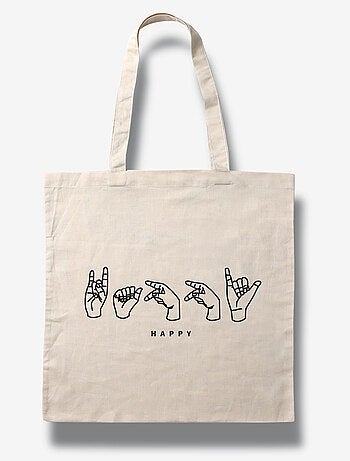 Totebag HAPPY