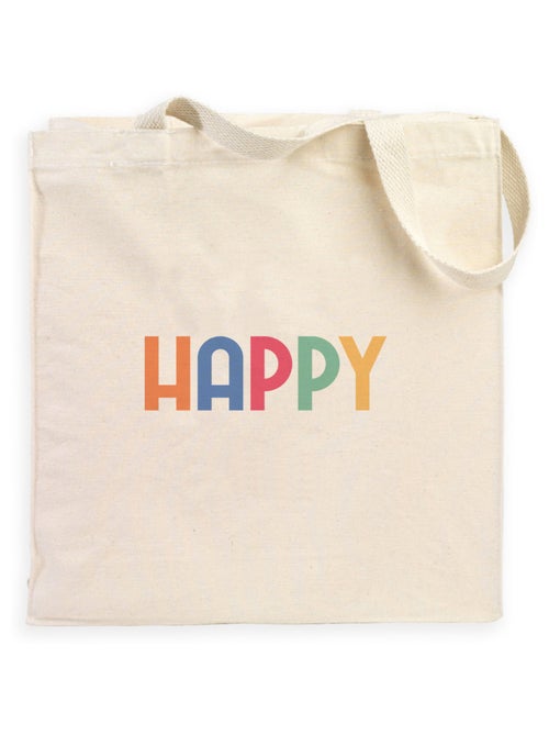 Totebag HAPPY COLORÉ - Kiabi Totebag HAPPY COLORÉ - Kiabi