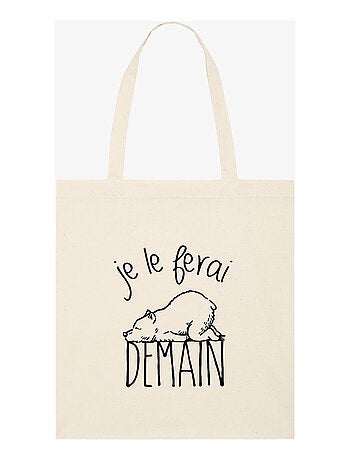 Totebag JE LE FERAI DEMAIN