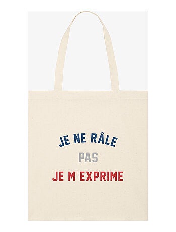 Totebag JE NE RÂLE PAS JE M'EXPRIME