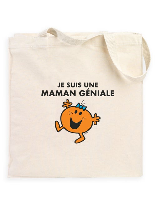 Totebag JE SUIS UNE MAMAN GENIALE - Kiabi Totebag JE SUIS UNE MAMAN GENIALE - Kiabi