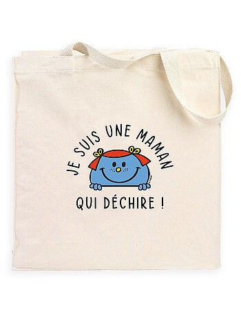Totebag JE SUIS UNE MAMAN QUI DECHIRE