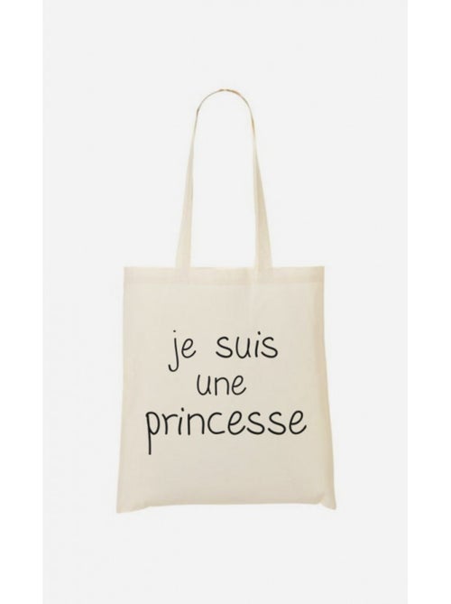 Totebag JE SUIS UNE PRINCESSE - Kiabi Totebag JE SUIS UNE PRINCESSE - Kiabi