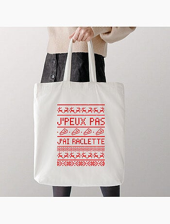 Totebag J'PEUX PAS J'AI RACLETTE