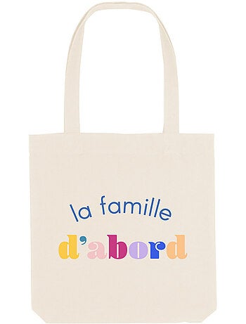 Totebag LA FAMILLE D'ABORD