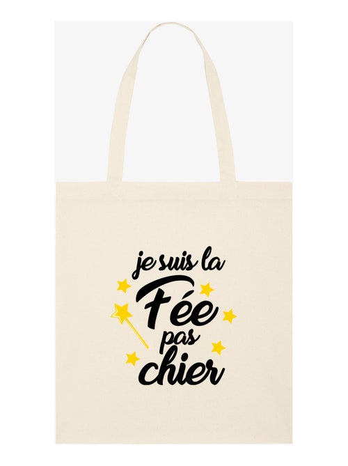 Totebag LA FÉE PAS CHIER - Kiabi Totebag LA FÉE PAS CHIER - Kiabi