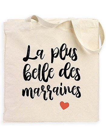 Totebag LA PLUS BELLE DES MARRAINES
