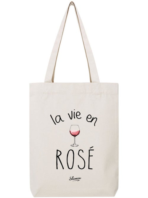 Totebag LA VIE EN ROSE - Kiabi Totebag LA VIE EN ROSE - Kiabi
