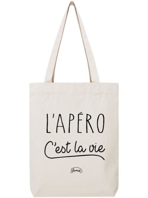 Totebag L'APERO C'EST LA VIE - Kiabi Totebag L'APERO C'EST LA VIE - Kiabi