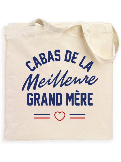 Totebag LE CABAS DE LA MEILLEURE GRAND MERE - Kiabi Totebag LE CABAS DE LA MEILLEURE GRAND MERE - Kiabi