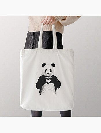 Totebag LOVE PANDA