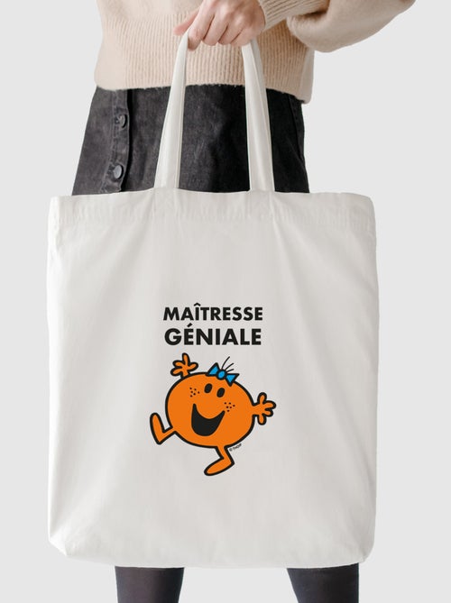 Totebag MAITRESSE GENIALE - Kiabi Totebag MAITRESSE GENIALE - Kiabi