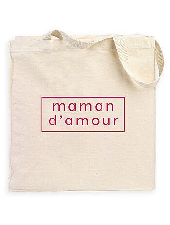 Totebag MAMAN D AMOUR CADRE