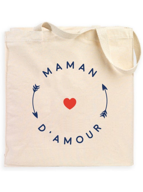 Totebag MAMAN D'AMOUR 2 MPT - Kiabi Totebag MAMAN D'AMOUR 2 MPT - Kiabi