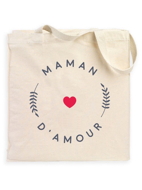 Totebag MAMAN D'AMOUR M - Kiabi Totebag MAMAN D'AMOUR M - Kiabi