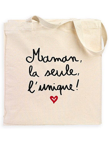 Totebag MAMAN, LA SEULE, L'UNIQUE