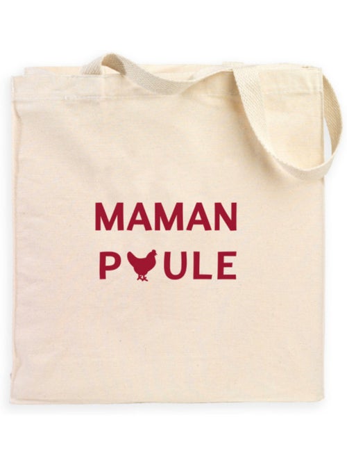 Totebag MAMAN POULE 2 WAF - Kiabi Totebag MAMAN POULE 2 WAF - Kiabi