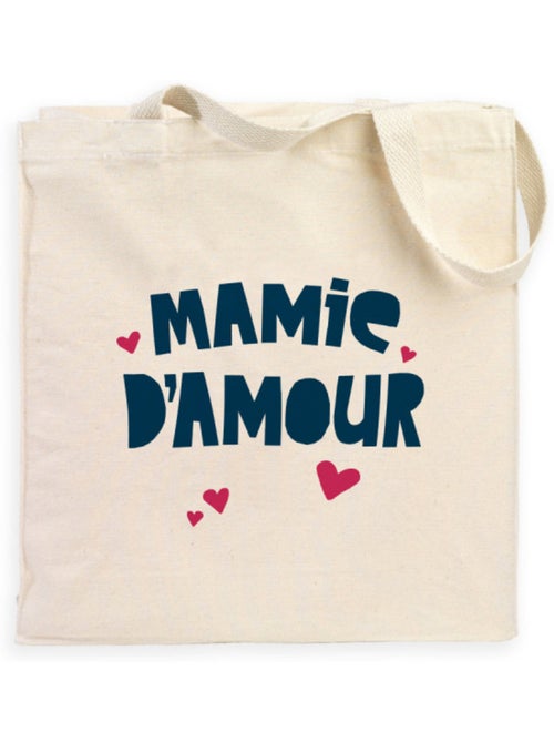 Totebag MAMIE D'AMOUR - Kiabi Totebag MAMIE D'AMOUR - Kiabi
