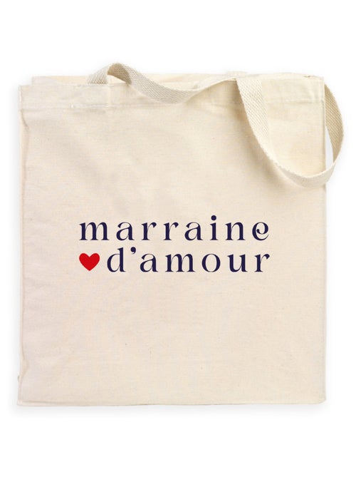 Totebag MARRAINE D AMOUR 3 - Kiabi Totebag MARRAINE D AMOUR 3 - Kiabi