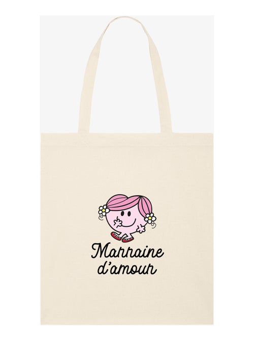 Totebag MARRAINE D AMOUR COEUR - Kiabi Totebag MARRAINE D AMOUR COEUR - Kiabi